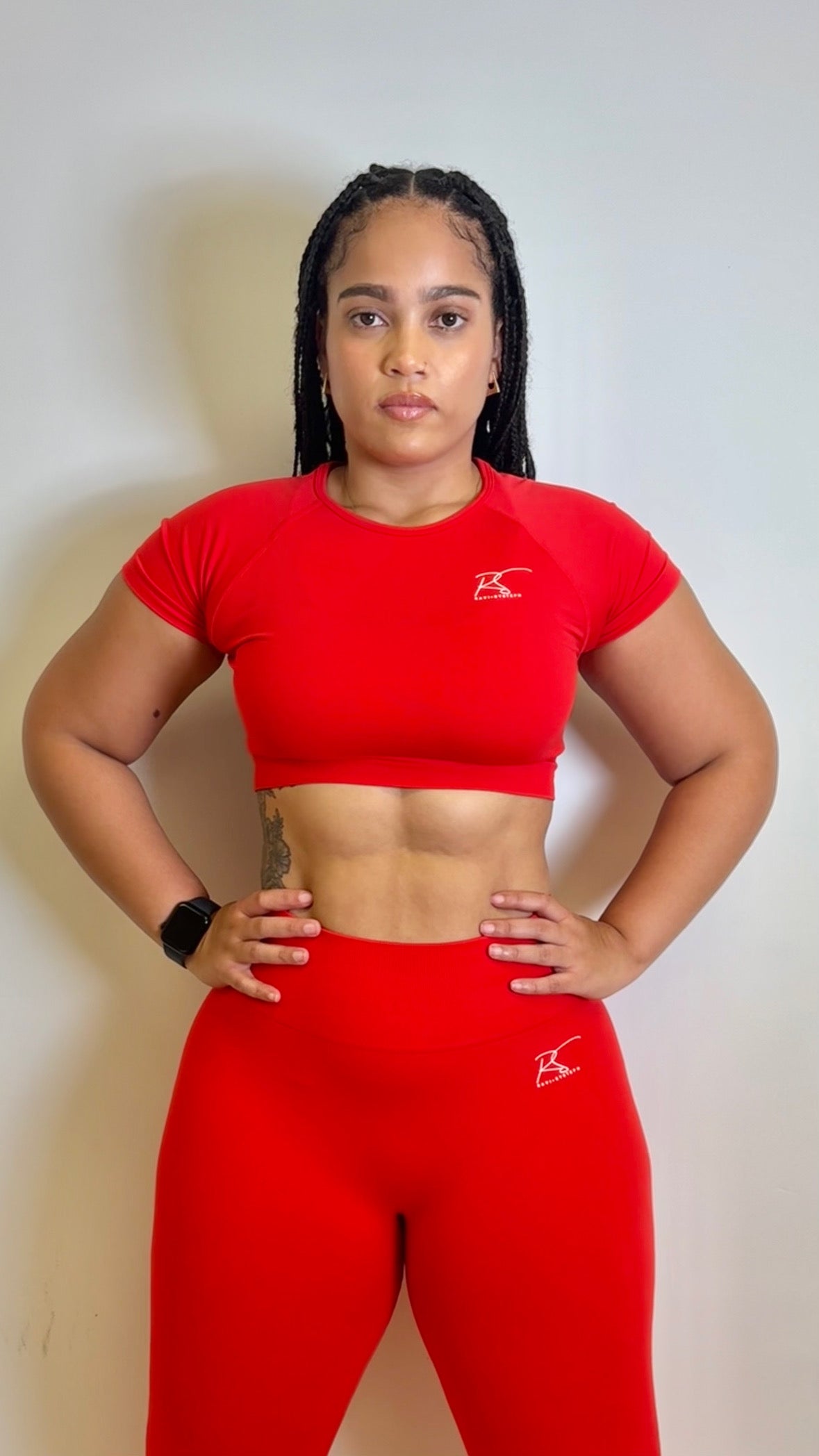Ayanna Seamless Fitted Crop Top