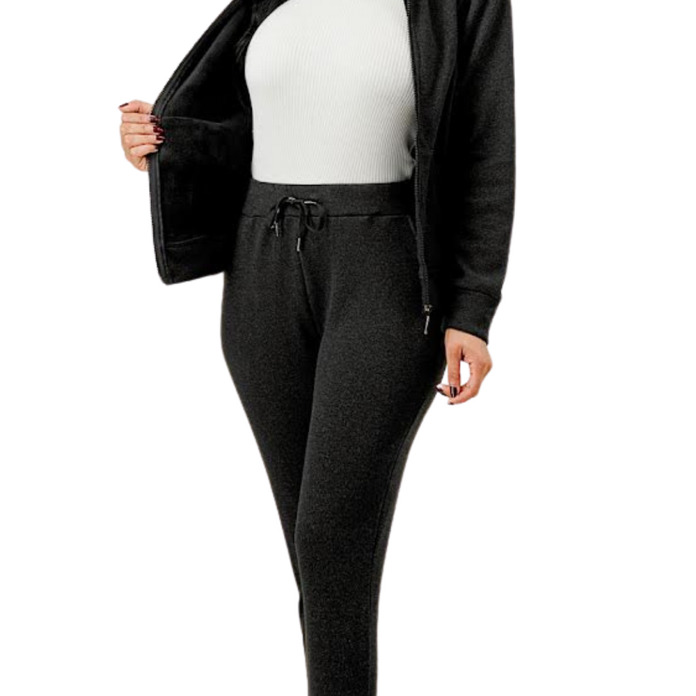 2 Piece Jogger Sets in Dark Grey - Ravi-bySteph