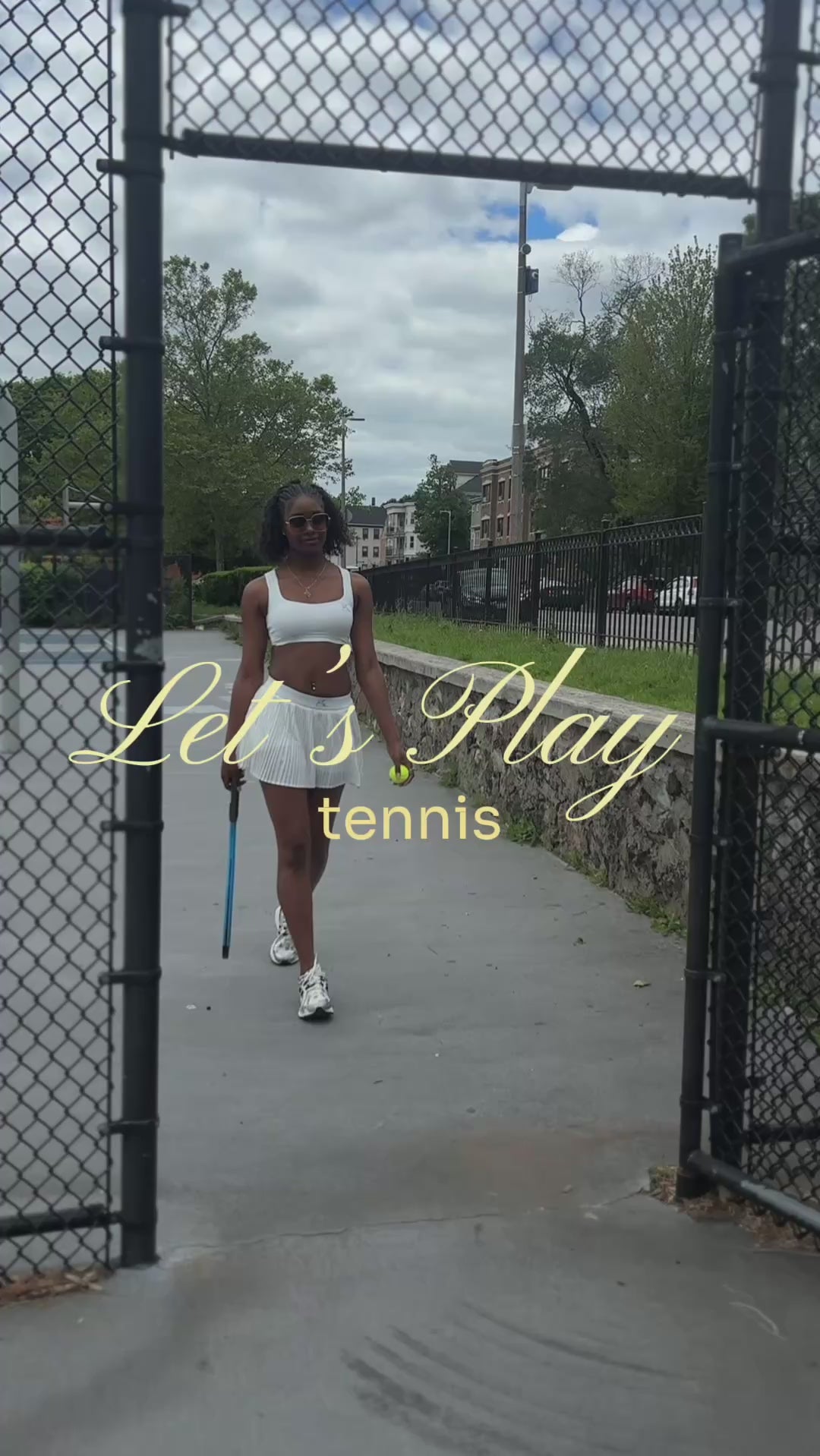 Pleated Tennis Skirt