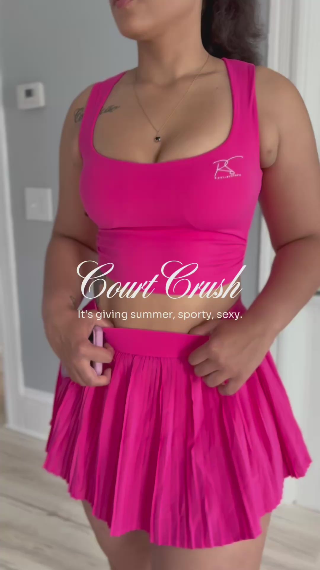 Pleated Tennis Skirt