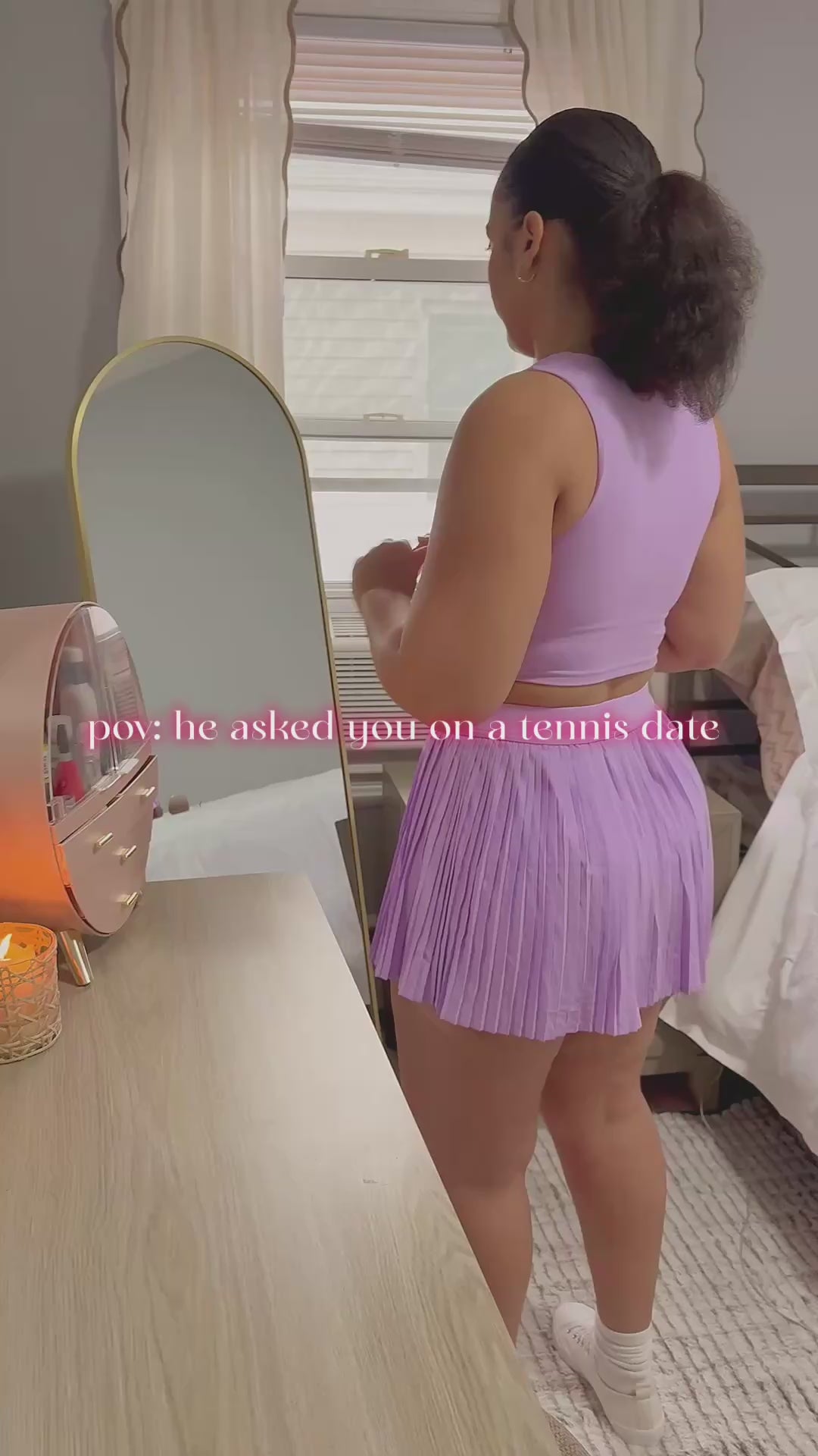 Pleated Tennis Skort