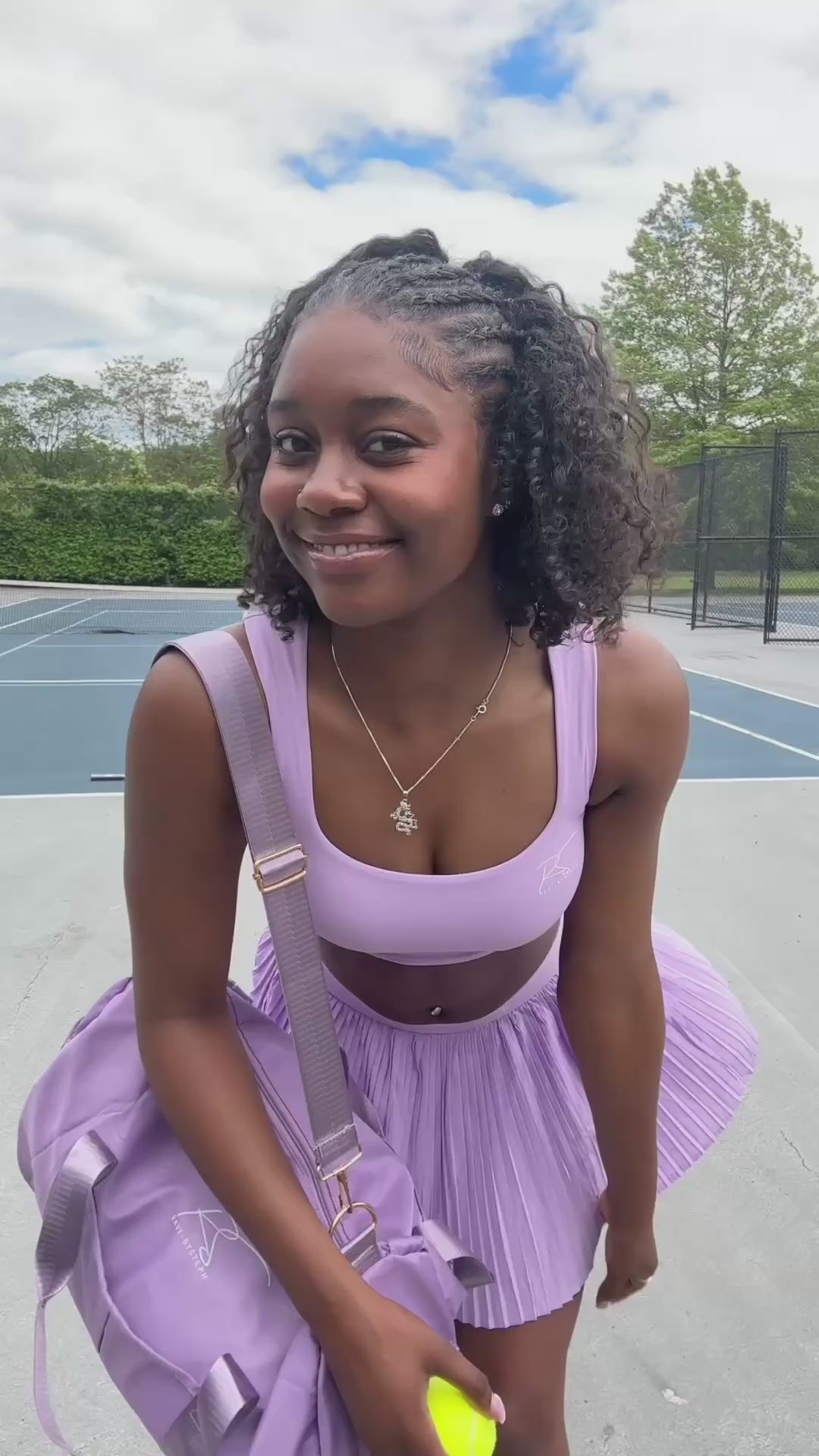 Pleated Tennis Skort
